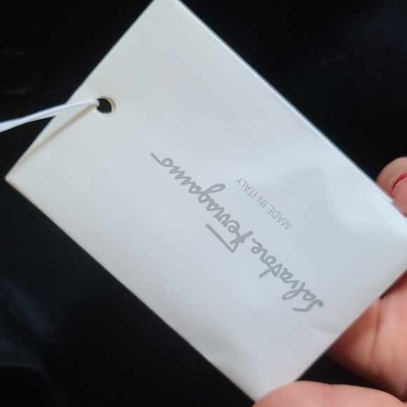 New Salvatore Ferragamo single breasted jersey blazer defective please read - Picture 5 of 15